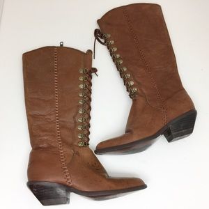 ZODIAC Berkeley Brown Leather Lace Up Boot